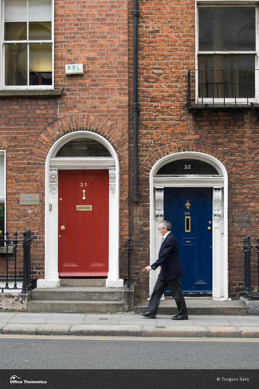 The doors in Dublin