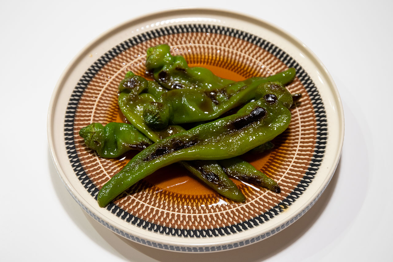 万願寺とうがらしの煮浸し